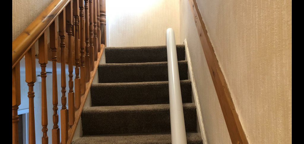 Platinum Ultimate Curved Stairlift Rail