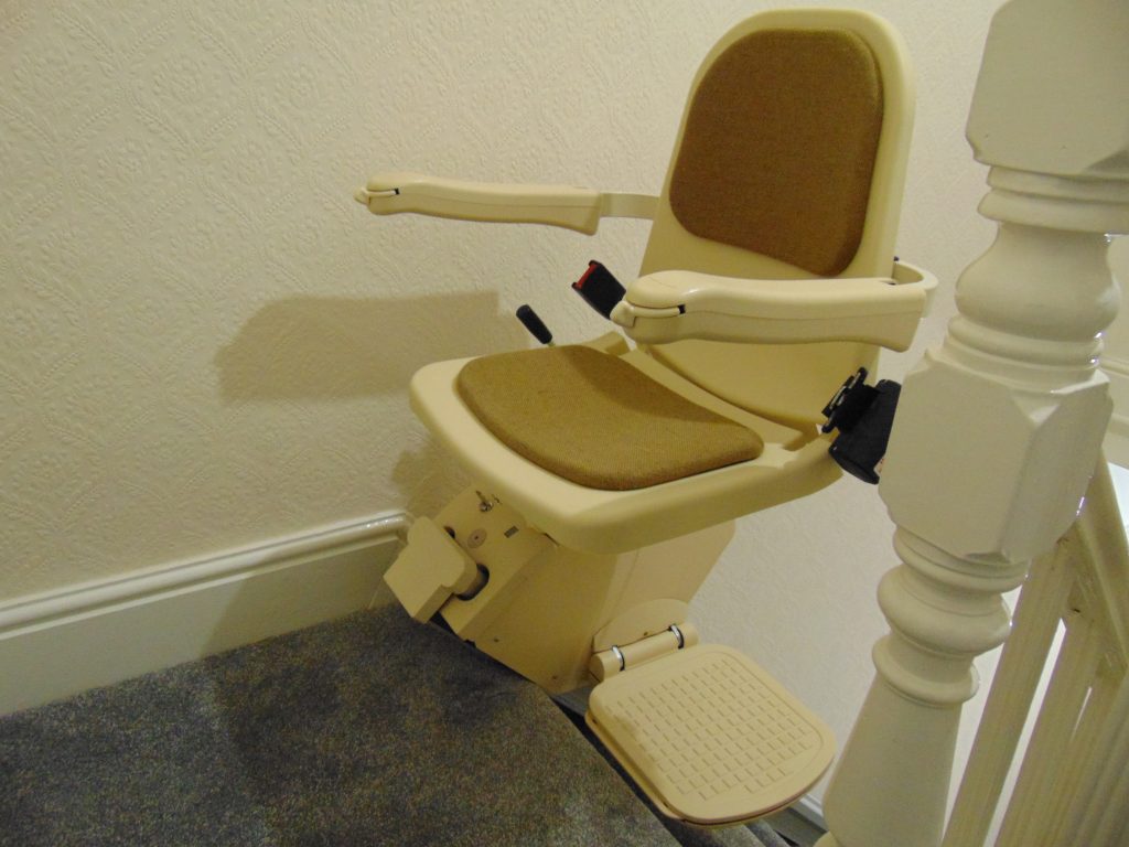 Brooks Budget Used Seat Swivelled Top Of Stairs