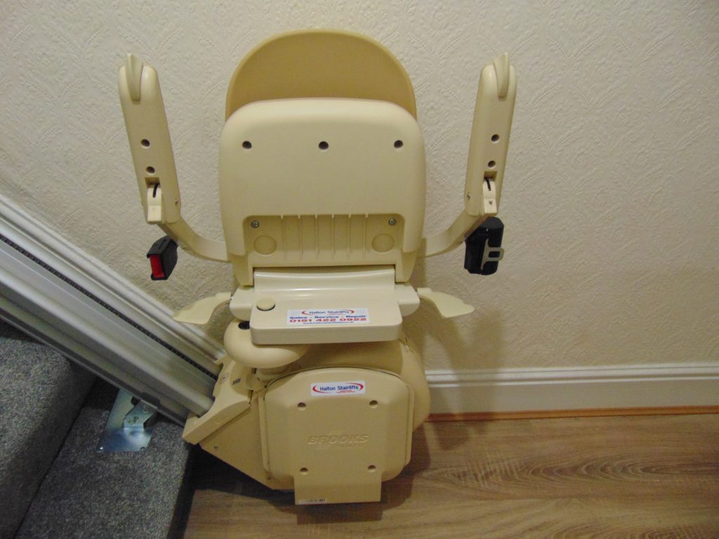Stannah T700 Slimline Stairlift Folded 03